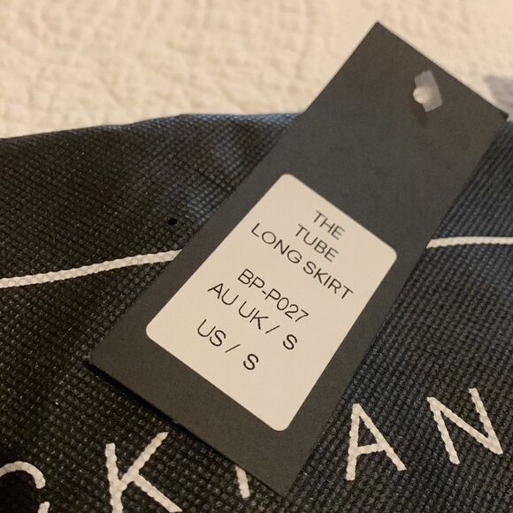 Black Pants The Tube Long skirt US size Small NWT - Picture 5 of 13